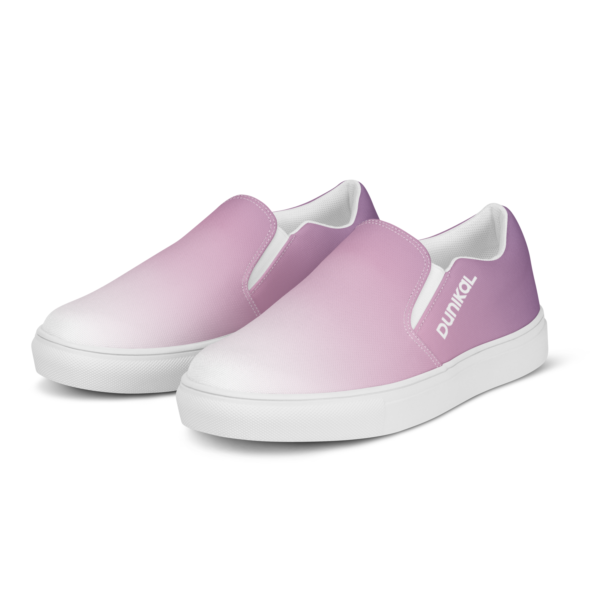 Enfilables en toile — Lilas lavandes