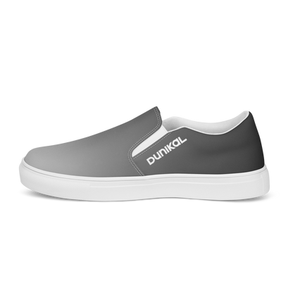 Men's Canvas Slip-ons ❯ Pure Gradient ❯ Silver