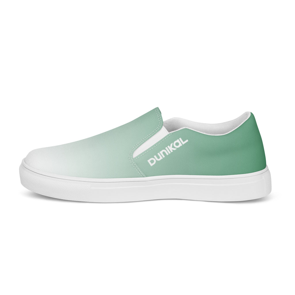 Canvas Slip-Ons — Brilliant Emerald