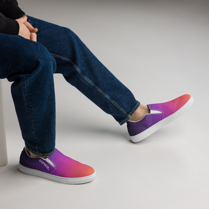 Men's Canvas Slip-Ons ❯ Pure Gradient ❯ Galaxy