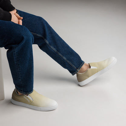 Men's Canvas Slip-ons ❯ Pure Gradient ❯ Metallic Gold