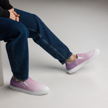 Men's Canvas Slip-ons ❯ Pure Gradient ❯ Lavender Lilacs