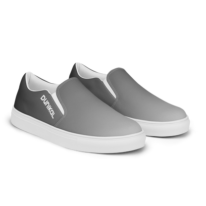 Men's Canvas Slip-ons ❯ Pure Gradient ❯ Silver