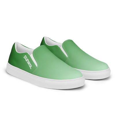 Men's Canvas Slip-Ons ❯ Pure Gradient ❯ Forest Green