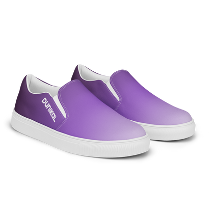 Men's Canvas Slip-Ons ❯ Pure Gradient ❯ Amethyst Purple