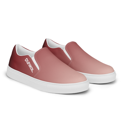 Men's Canvas Slip-ons ❯ Pure Gradient ❯ Ruby Red