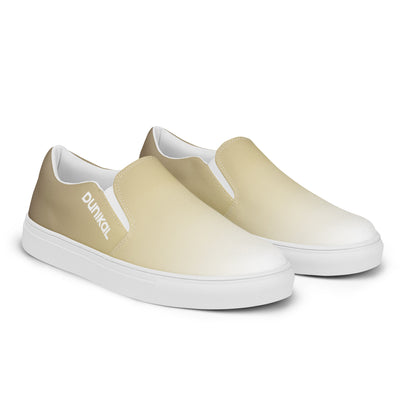 Men's Canvas Slip-ons ❯ Pure Gradient ❯ Metallic Gold