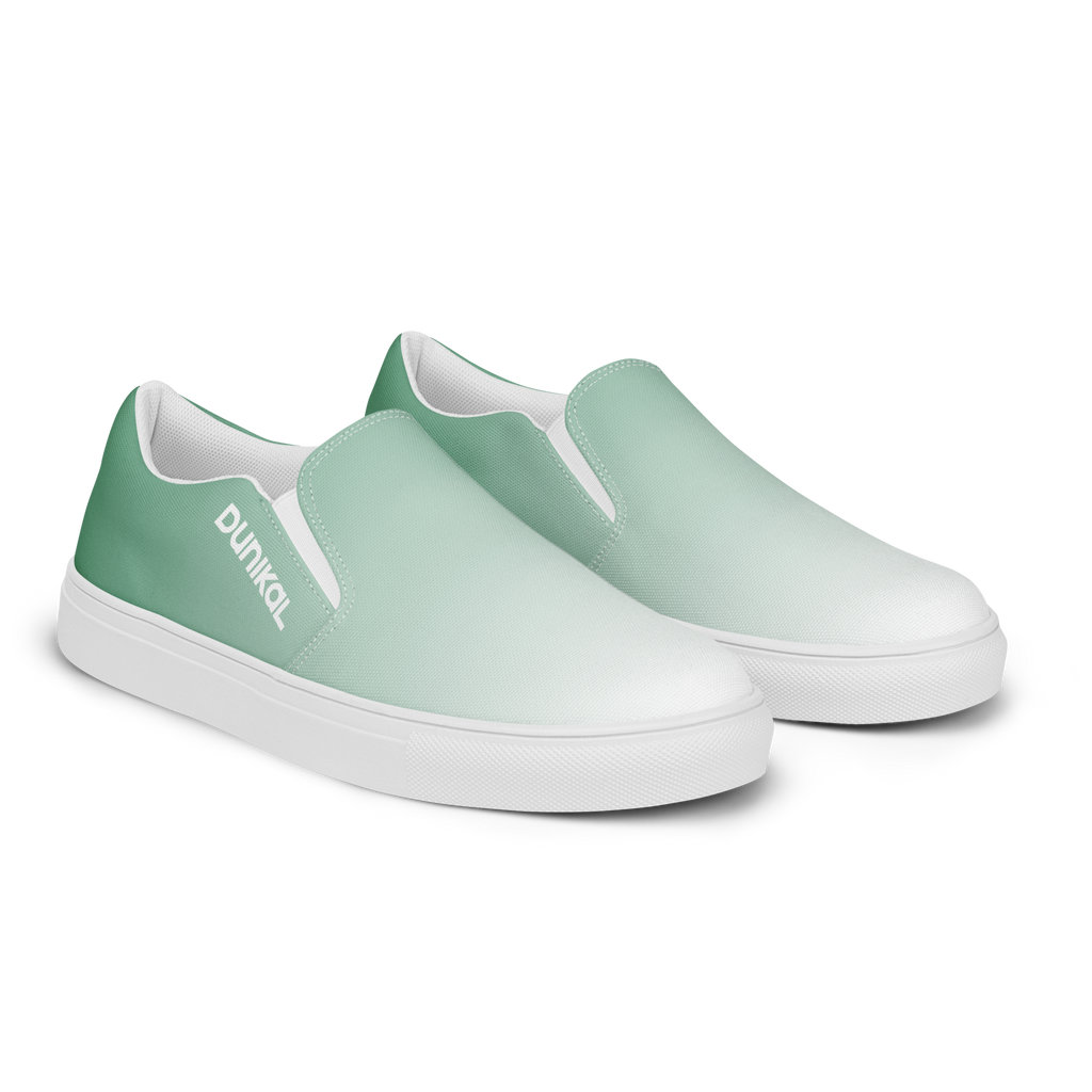 Canvas Slip-Ons — Brilliant Emerald