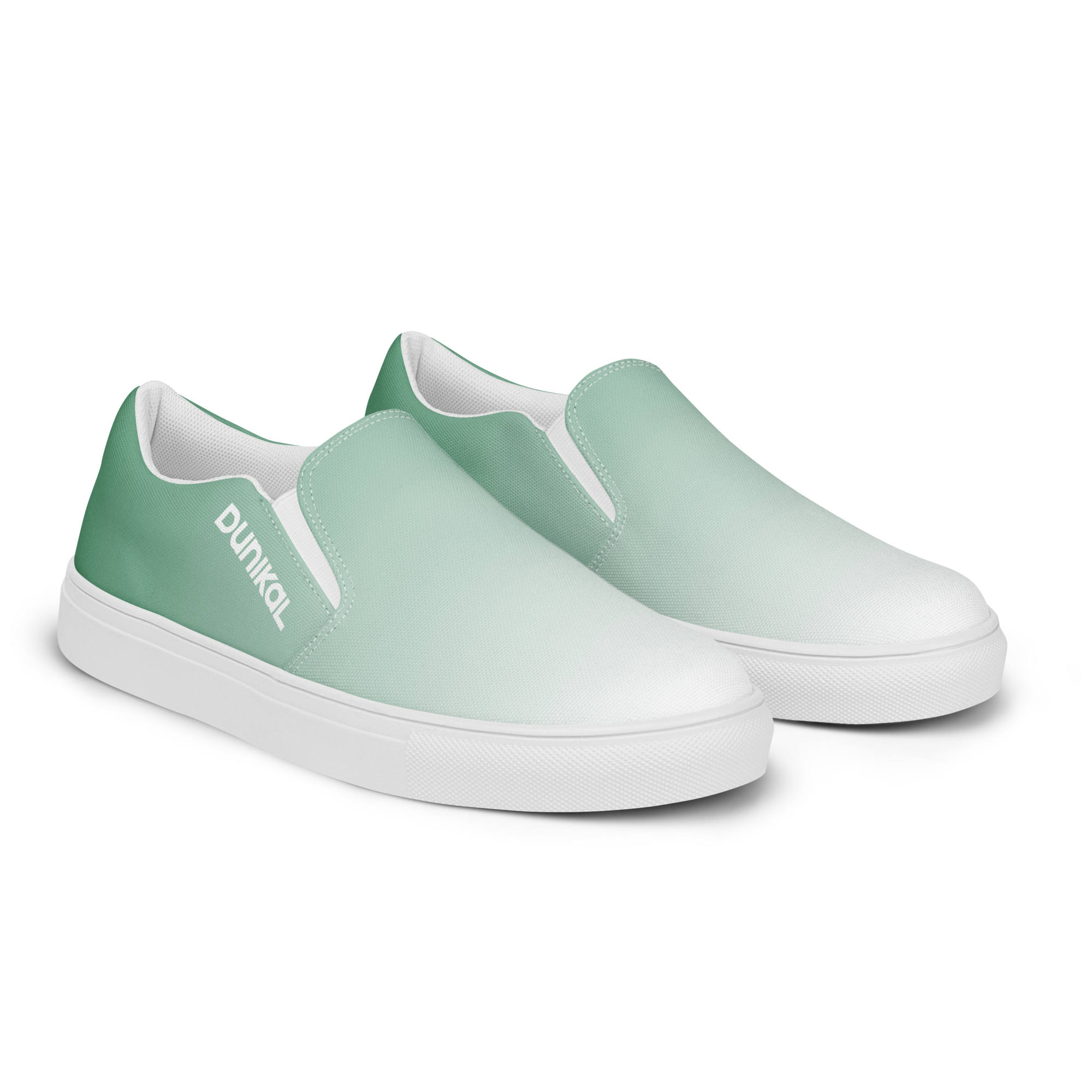 Canvas Slip-Ons — Brilliant Emerald
