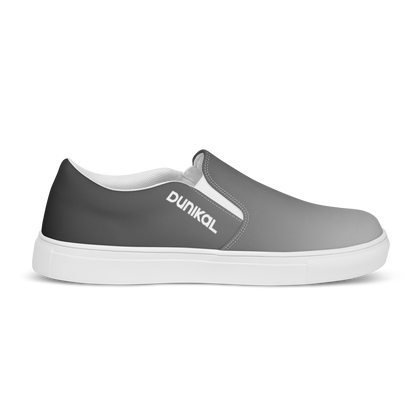 Men's Canvas Slip-ons ❯ Pure Gradient ❯ Silver