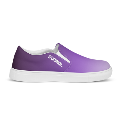 Men's Canvas Slip-Ons ❯ Pure Gradient ❯ Amethyst Purple