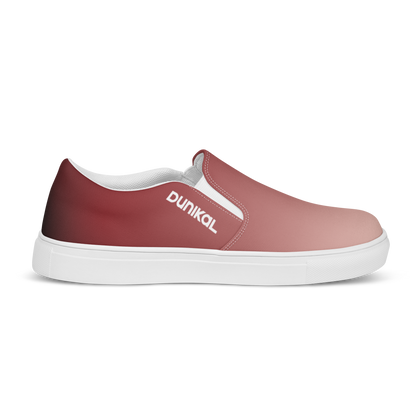 Men's Canvas Slip-ons ❯ Pure Gradient ❯ Ruby Red