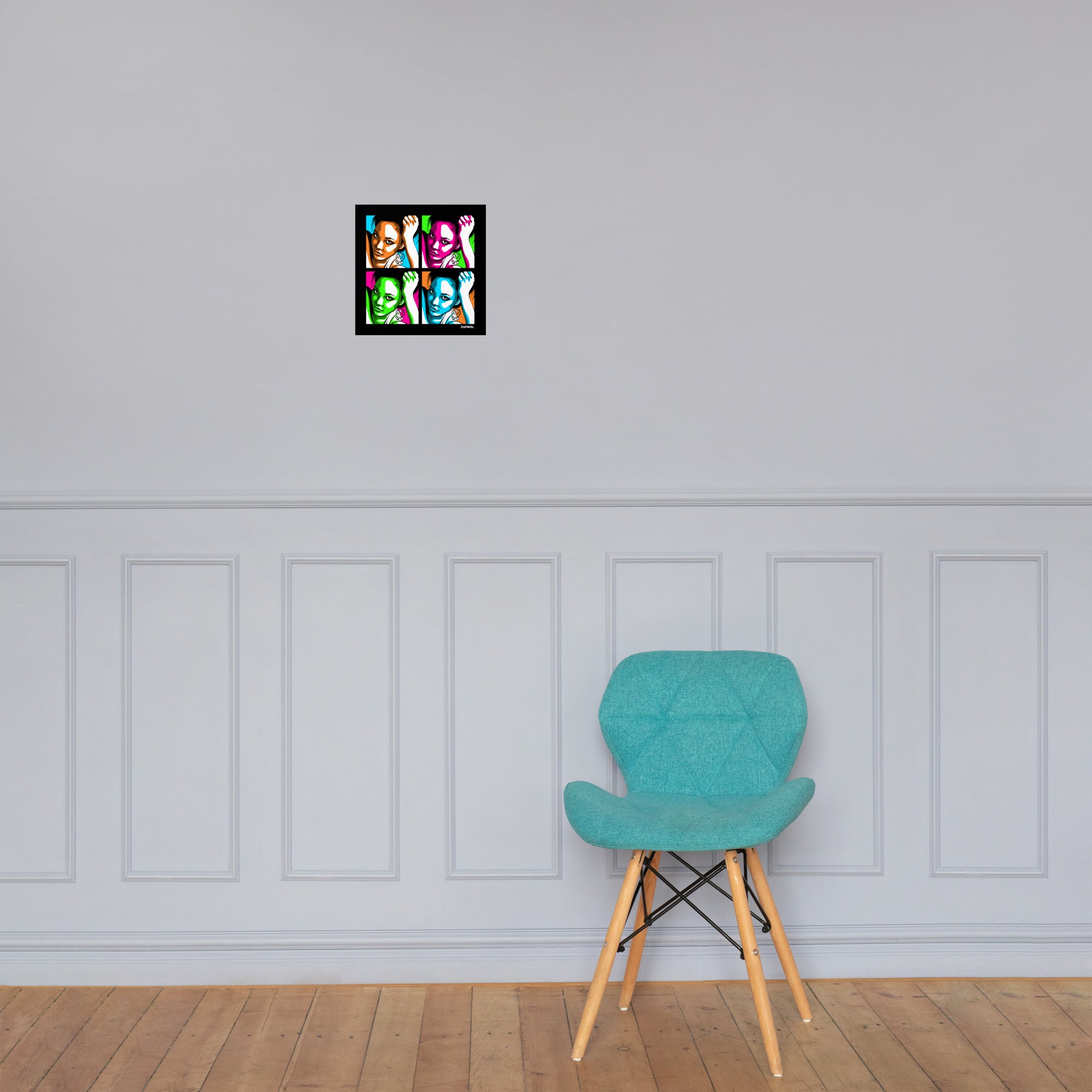 Affiche papier photo — Les femmes fatales portent du Crayola Néons