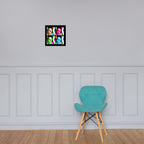 Affiche papier photo — Les femmes fatales portent du Crayola Néons