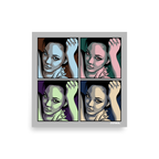 Affiche papier photo — Les femmes fatales portent du Crayola Quatre saisons