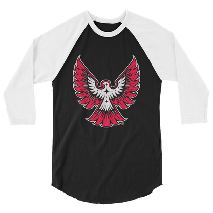 T-shirt à Manches Raglan 3/4 ❯ Déploie tes ailes ❯ Couleurs assorties