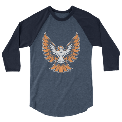 3/4 Raglan Sleeve Tee ❯ Spread Your Wings ❯ Assorted Colors