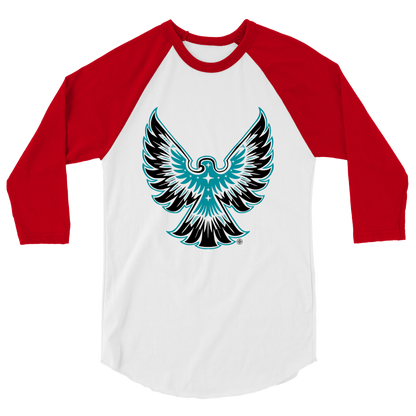 3/4 Raglan Sleeve Tee ❯ Spread Your Wings ❯ Assorted Colors