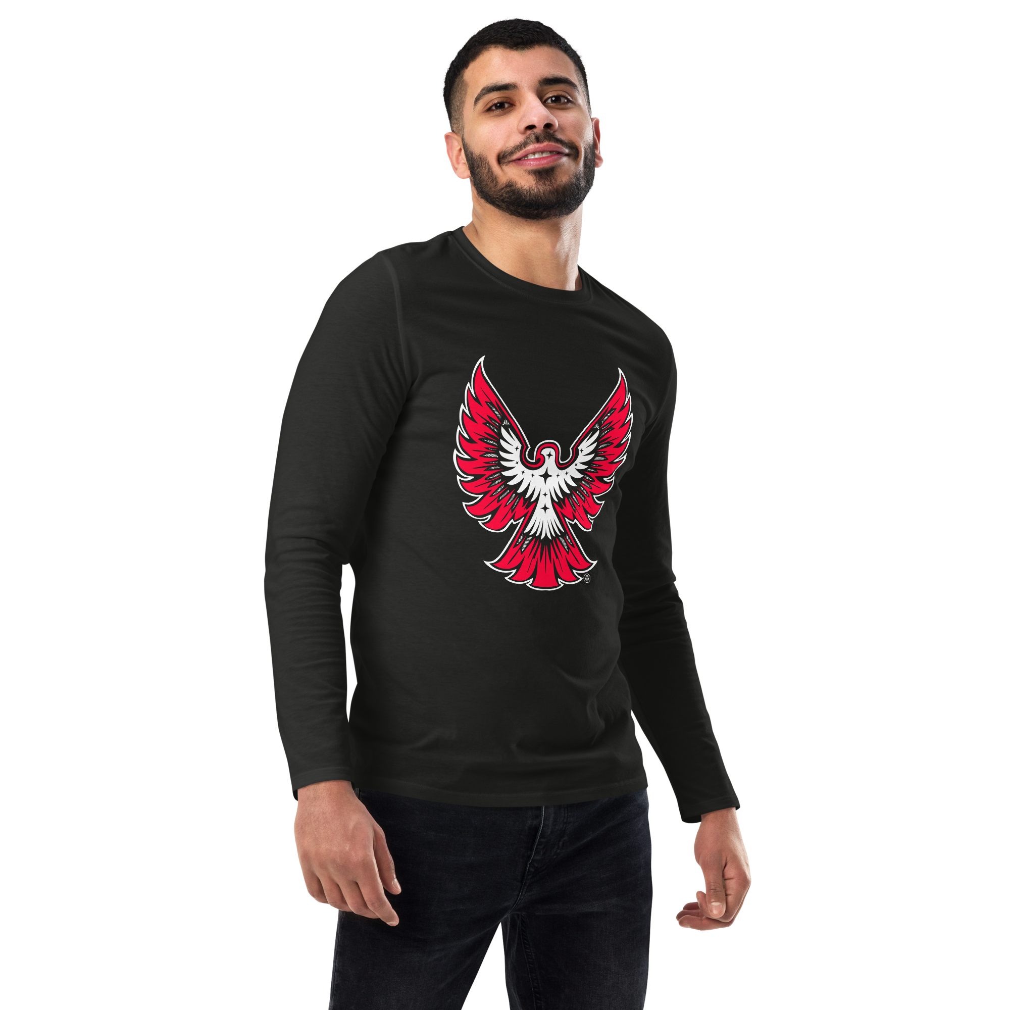 Camiseta de manga larga unisex — Extiende tus alas