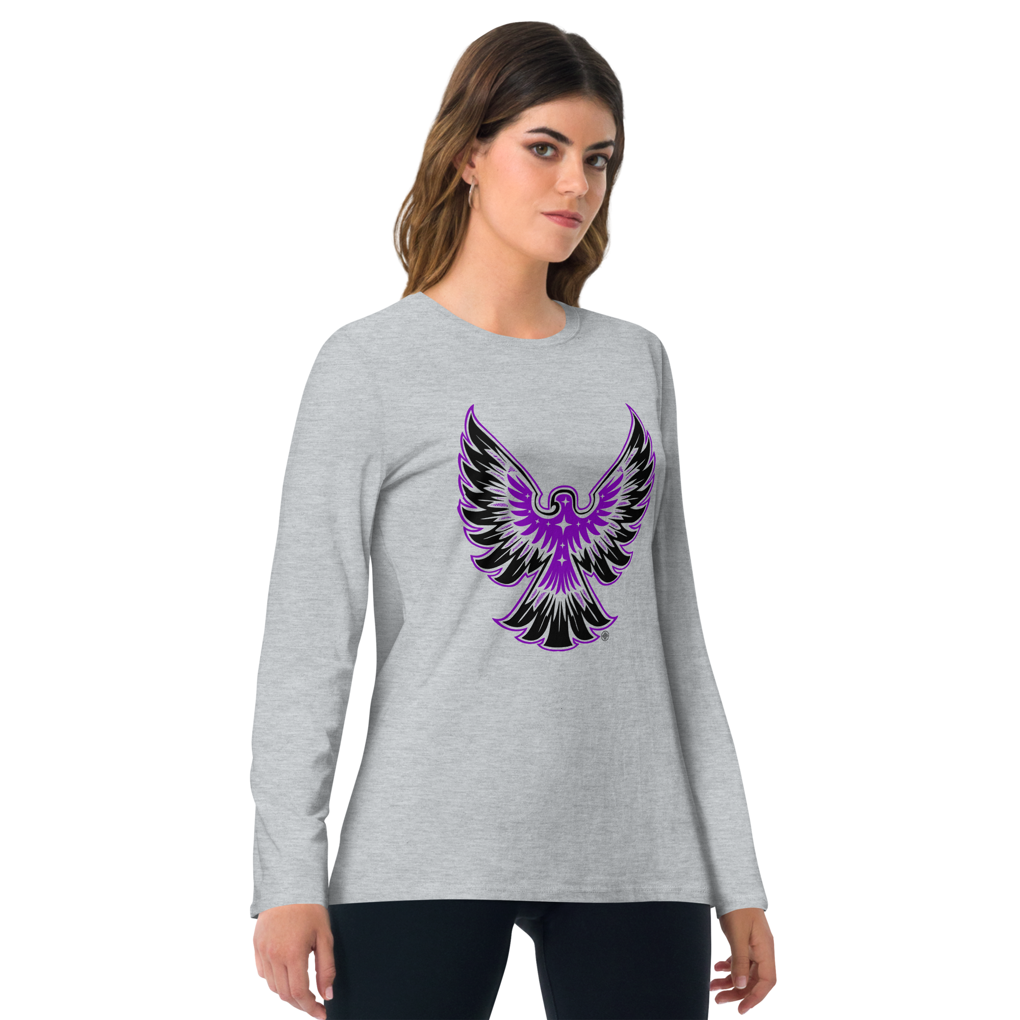 Camiseta de manga larga unisex — Extiende tus alas