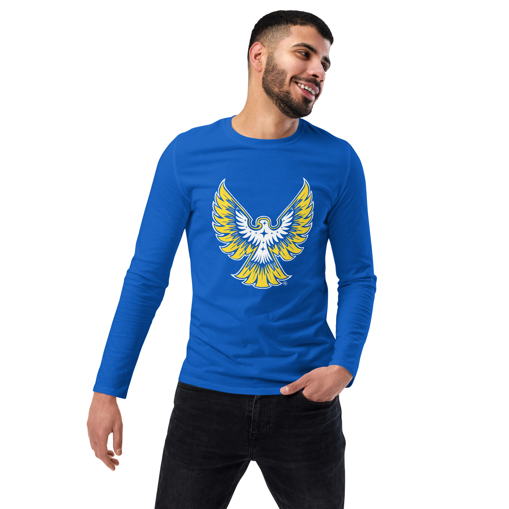 Camiseta de manga larga unisex — Extiende tus alas