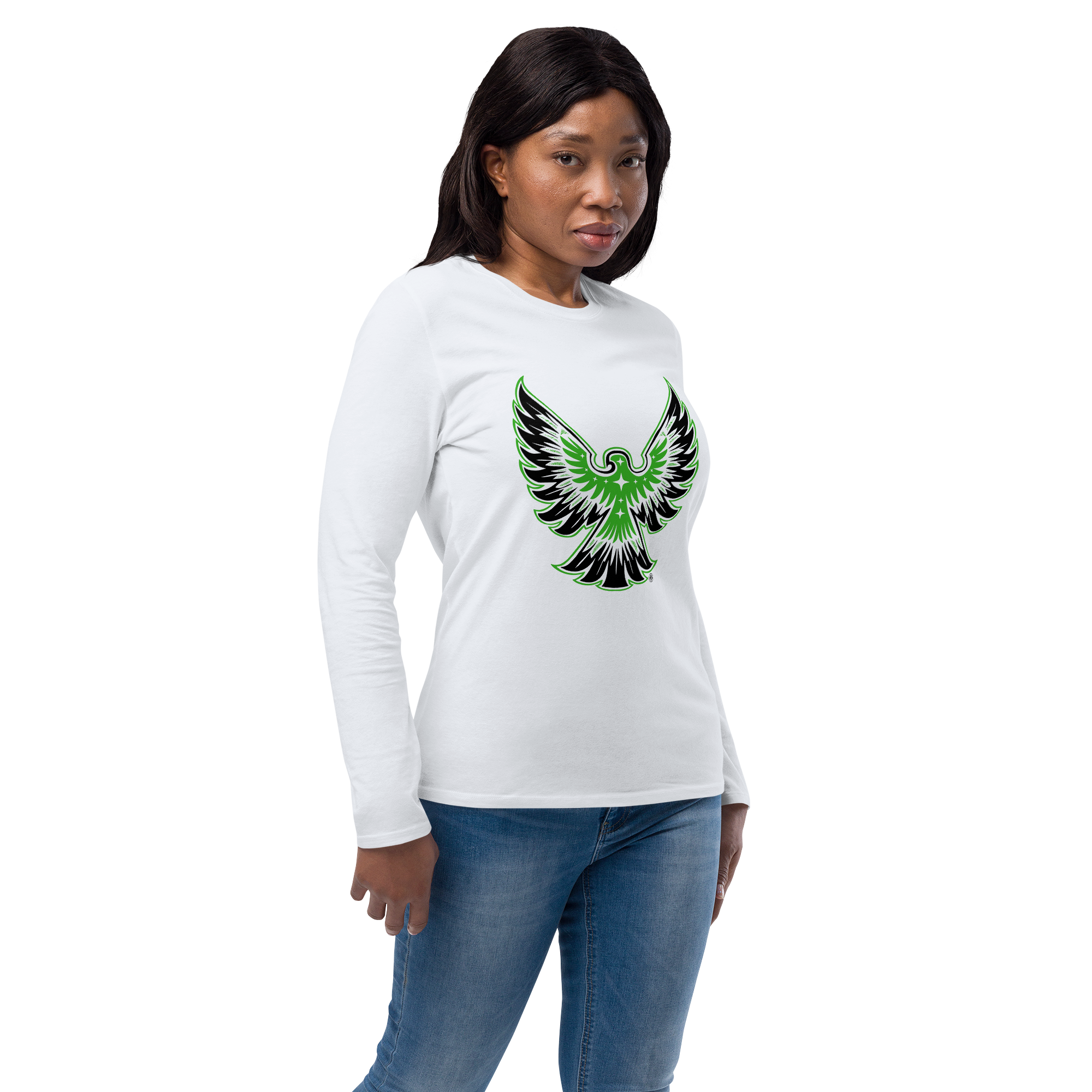 Camiseta de manga larga unisex — Extiende tus alas