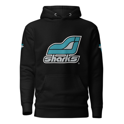 Chandail à capuchon unisexe ❯ Concept 70 ❯ Sharks