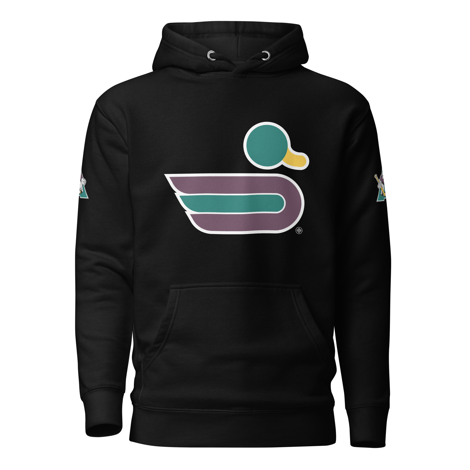 Unisex Hoodie ❯ Concept70 ❯ Aubergine-Green Pond '93