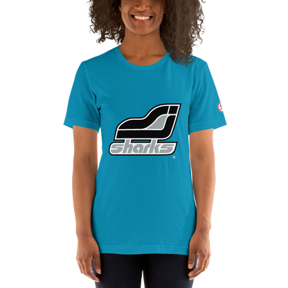 T-shirt classique unisexe ❯ Concept 70 ❯ Sharks