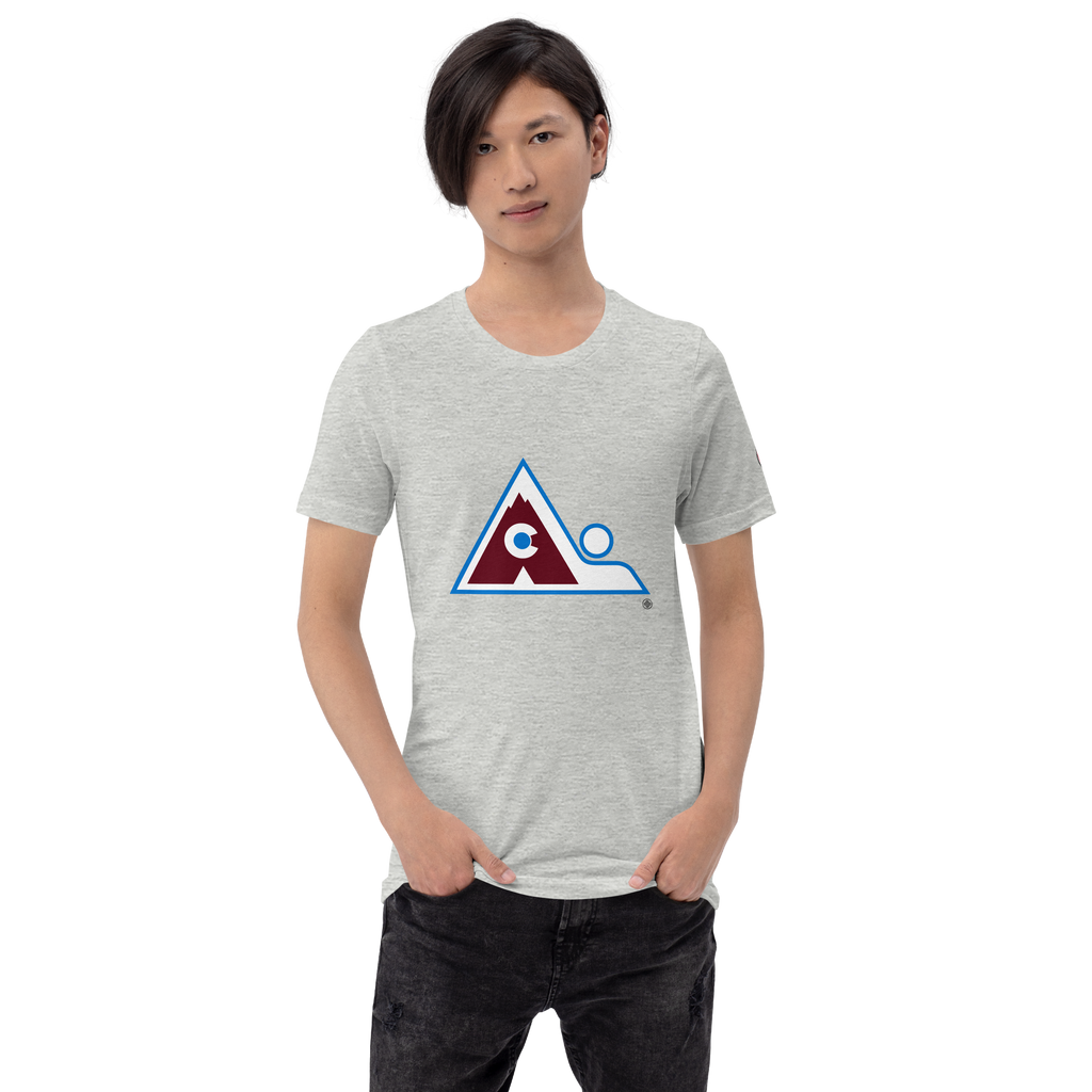 T-shirt unisexe — Rocheuses bleu nordique '95