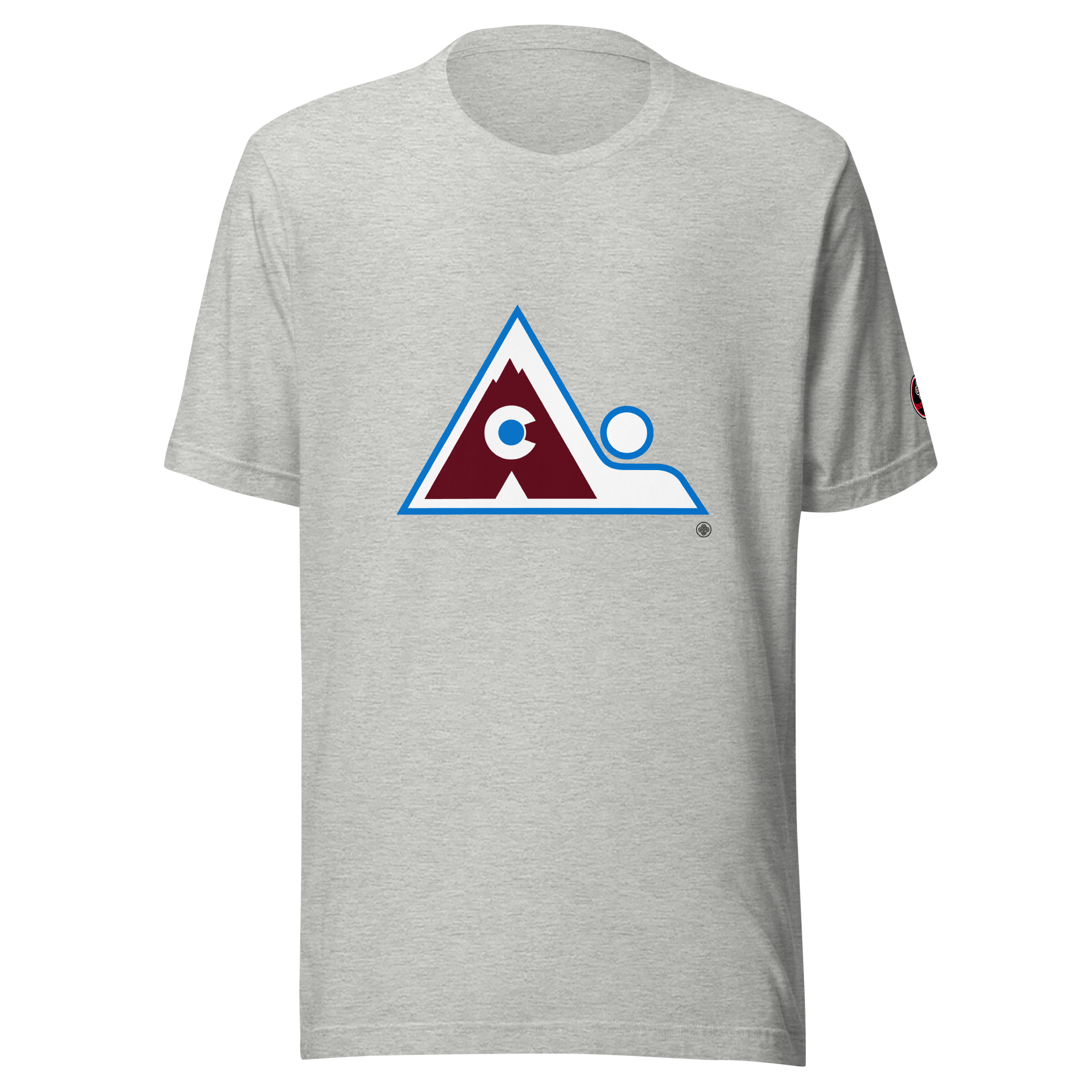 T-shirt unisexe — Rocheuses bleu nordique '95