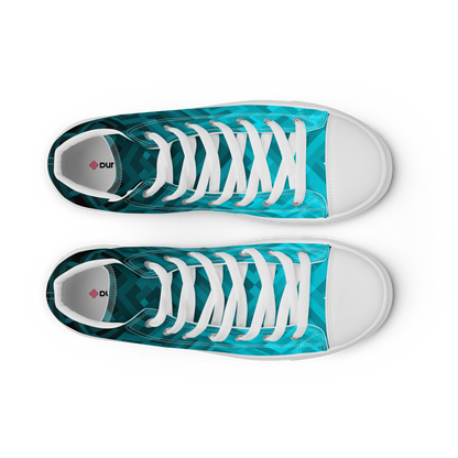 Women's Canvas Sneakers ❯ Polygonal Gradient ❯ Springboard