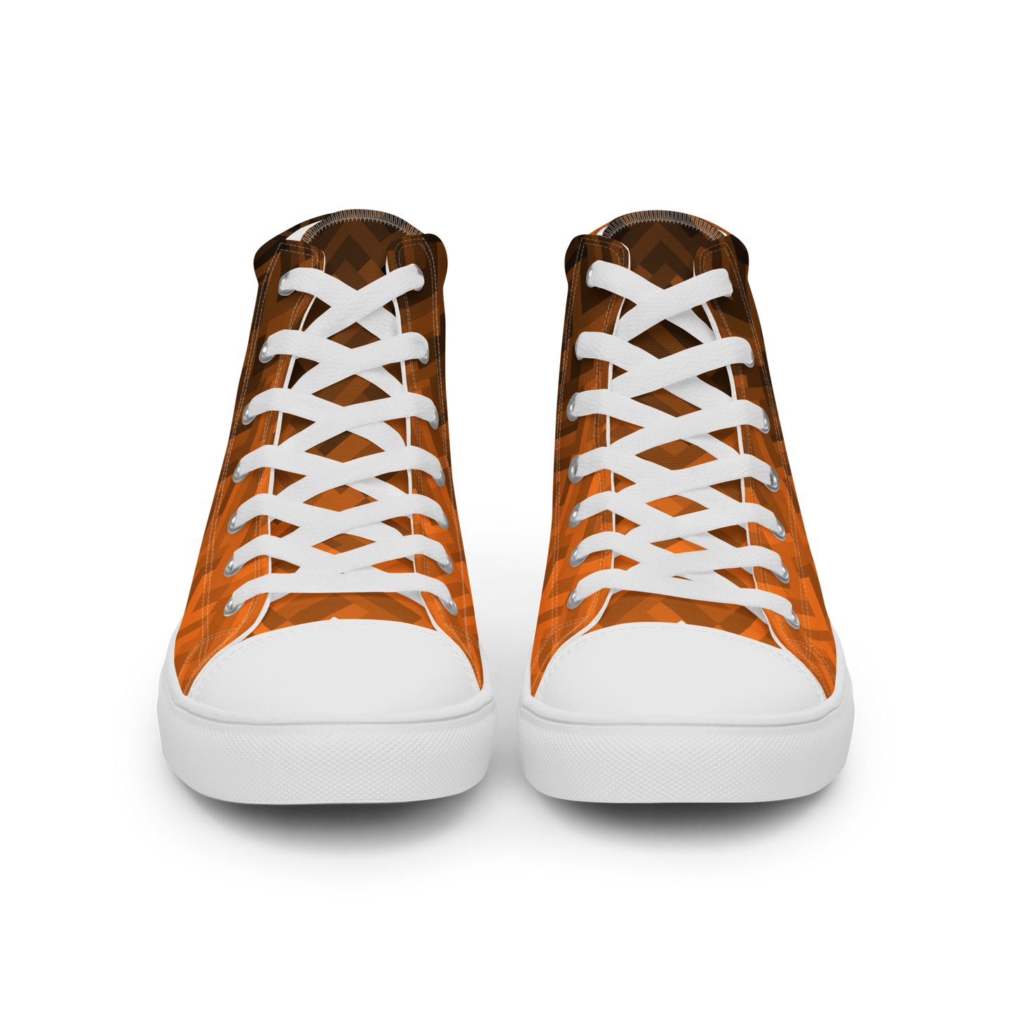 Women's Canvas Sneakers ❯ Polygonal Gradient ❯ Flambeau