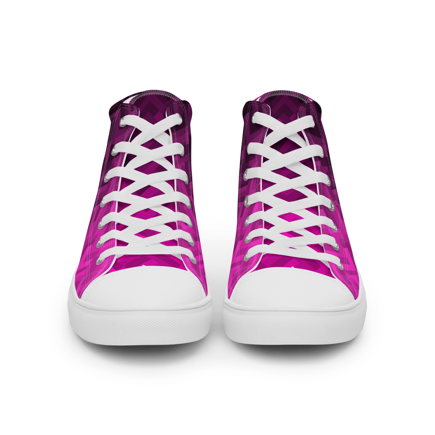 Women's Canvas Sneakers ❯ Polygonal Gradient ❯ Hollywood