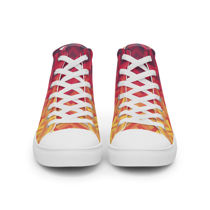 Women's Canvas Sneakers ❯ Polygonal Gradient ❯ Nebula