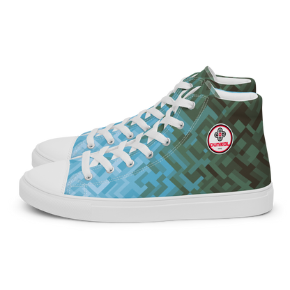 Women's Canvas Sneakers ❯ Polygonal Gradient ❯ Portage