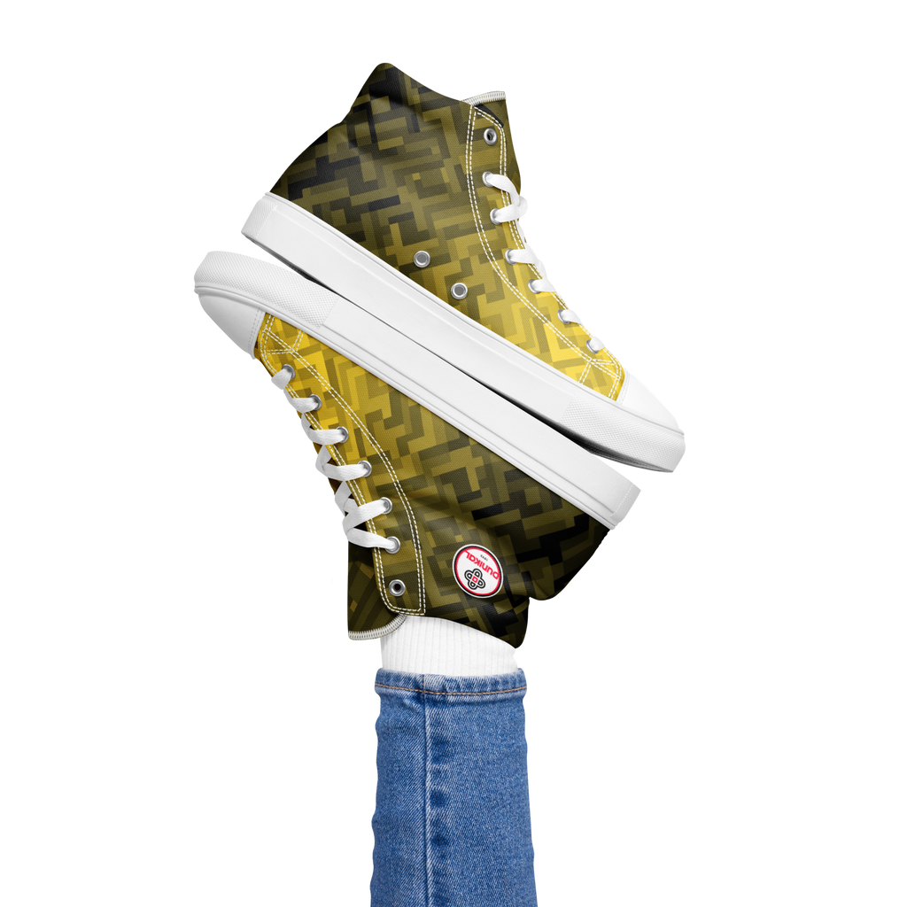 Zapatillas de lona — Rayón dorado