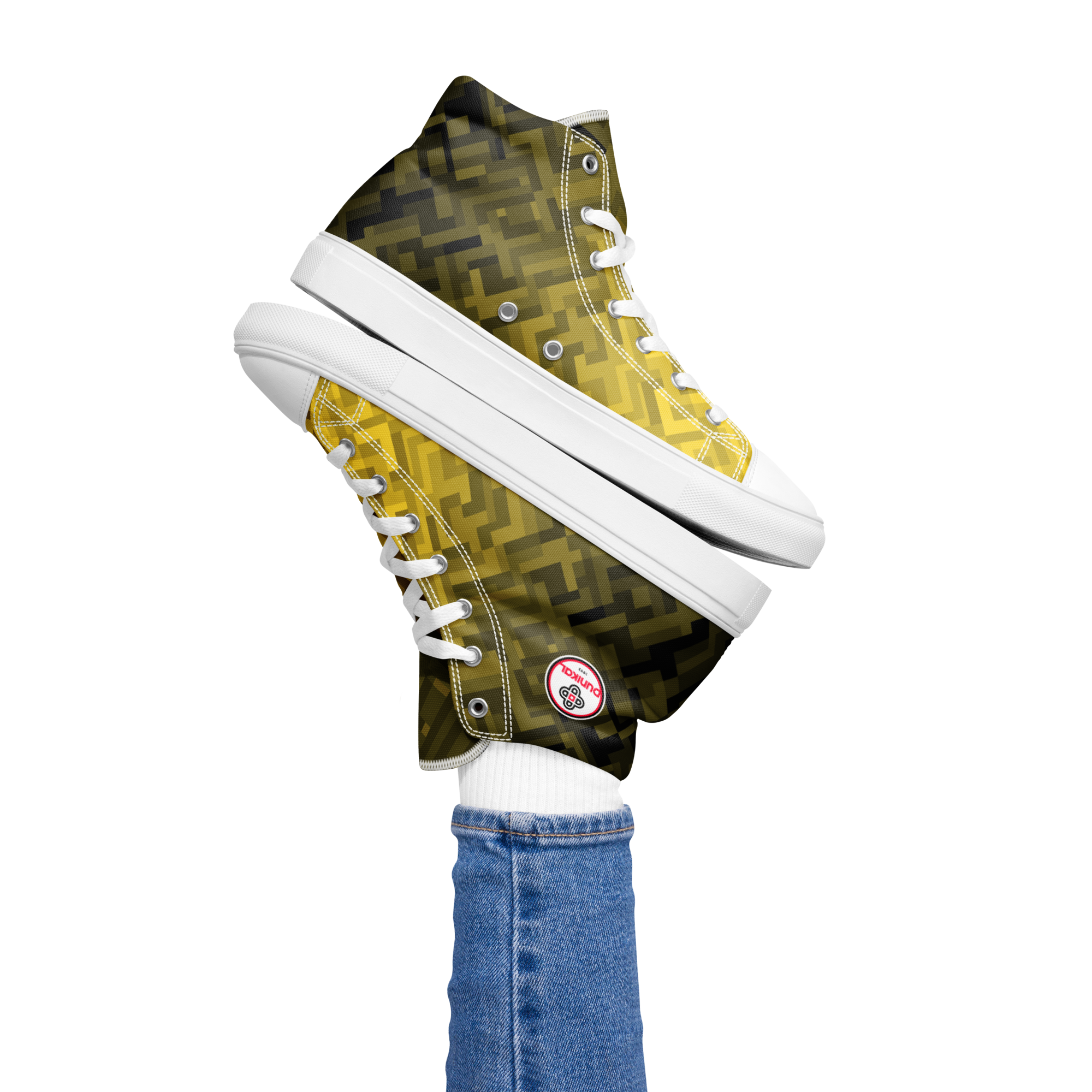 Zapatillas de lona — Rayón dorado