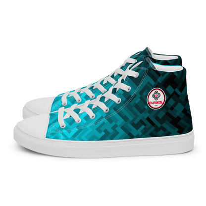 Women's Canvas Sneakers ❯ Polygonal Gradient ❯ Springboard