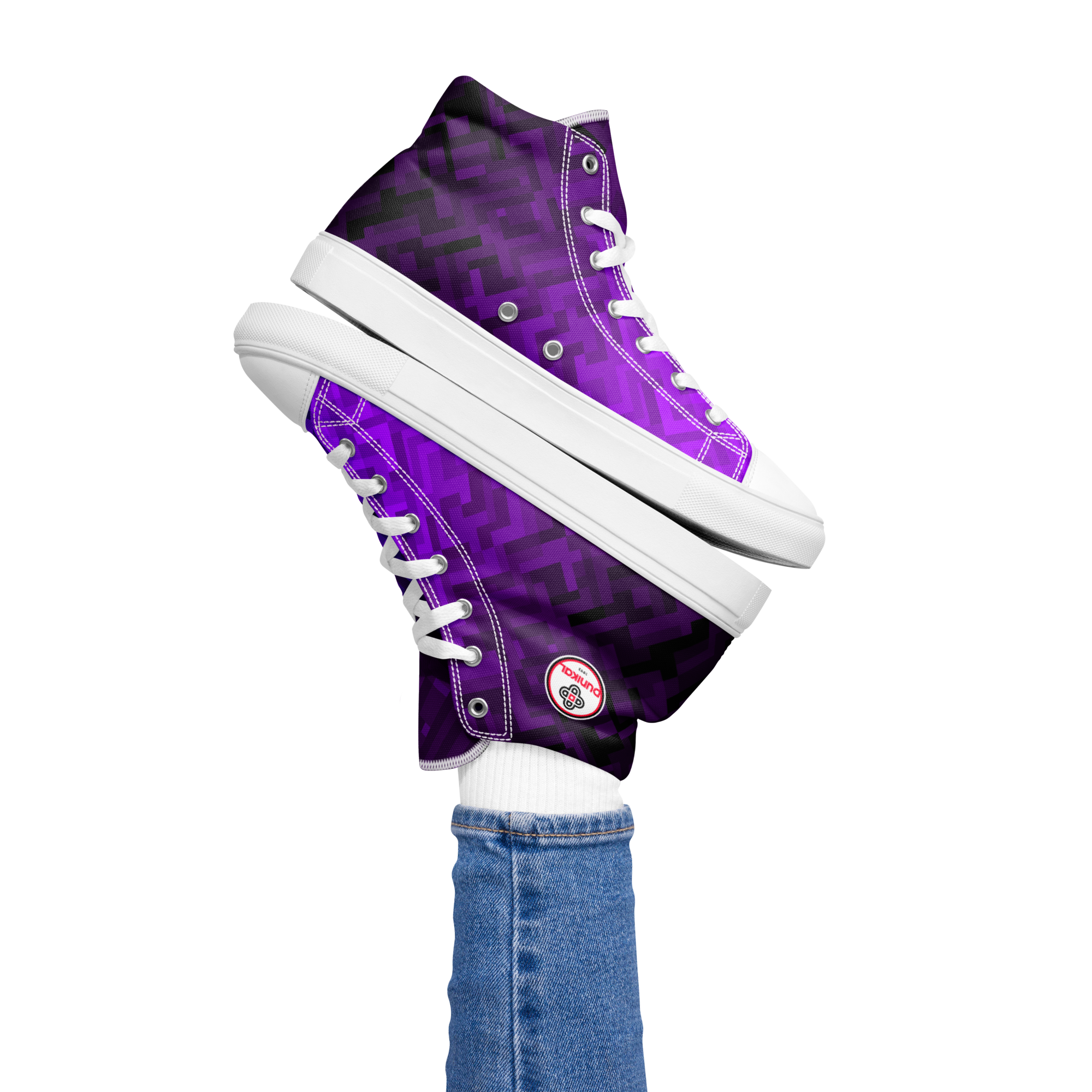 Zapatillas deportivas — Luz negra