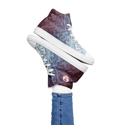 Canvas sneakers for women ❯ Polygonal gradient ❯ Chasse-galerie