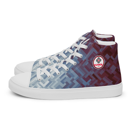 Canvas sneakers for women ❯ Polygonal gradient ❯ Chasse-galerie