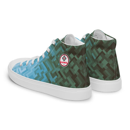 Women's Canvas Sneakers ❯ Polygonal Gradient ❯ Portage