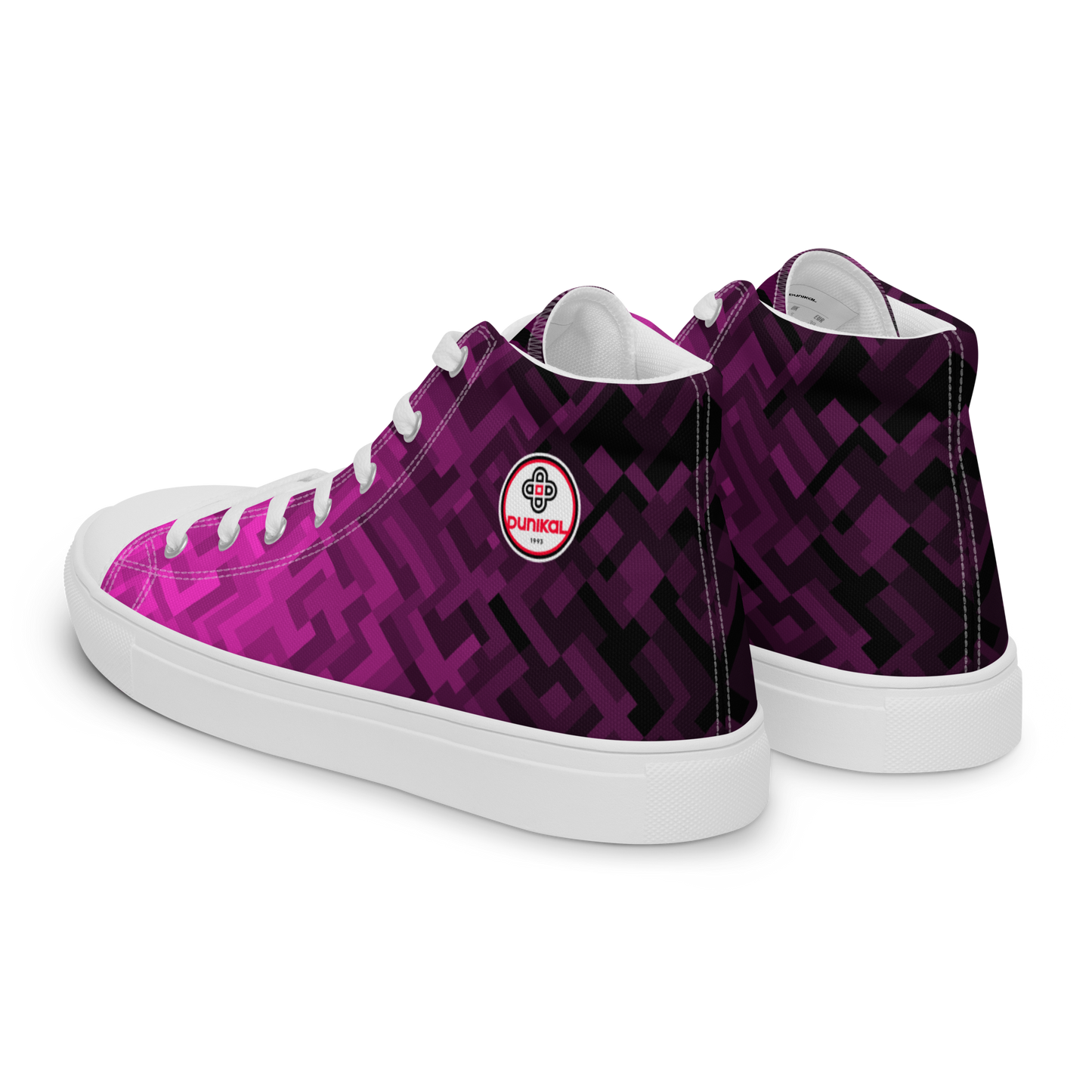 Women's Canvas Sneakers ❯ Polygonal Gradient ❯ Hollywood