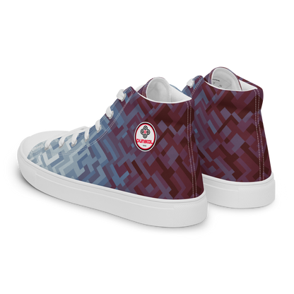 Canvas sneakers for women ❯ Polygonal gradient ❯ Chasse-galerie