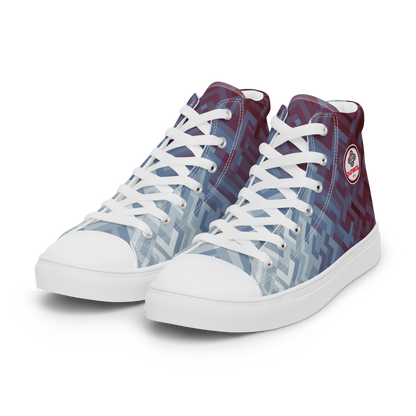 Canvas sneakers for women ❯ Polygonal gradient ❯ Chasse-galerie