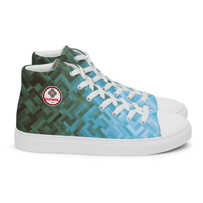 Women's Canvas Sneakers ❯ Polygonal Gradient ❯ Portage