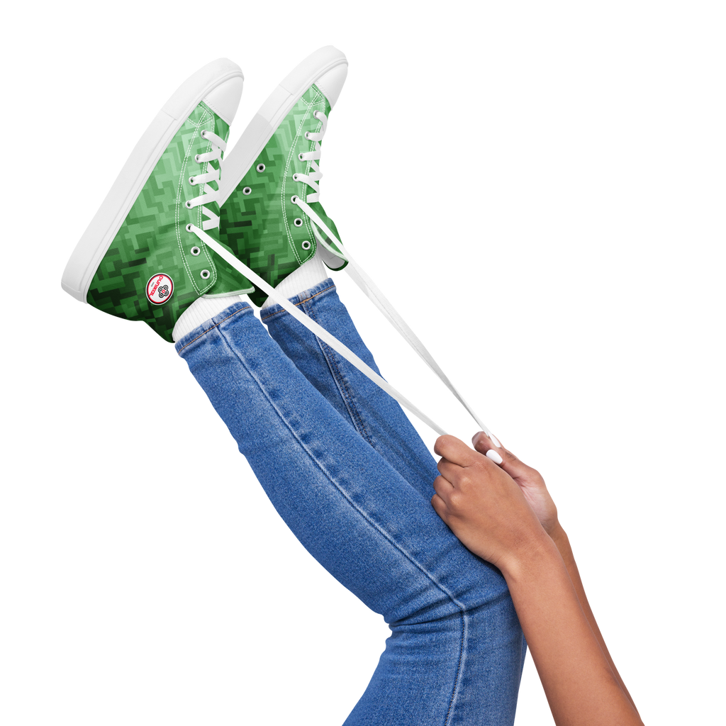 Zapatillas de lona — Verde bosque