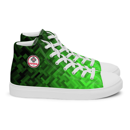 Women's Canvas Sneakers ❯ Polygonal Gradient ❯ Matrix