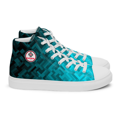 Women's Canvas Sneakers ❯ Polygonal Gradient ❯ Springboard